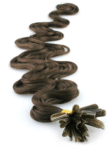 I&K Pre Bonded Nail Tip Human Hair Extensions - Body Wave