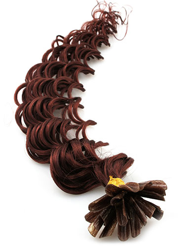 I&K Pre Bonded Nail Tip Human Hair Extensions - Deep Wave