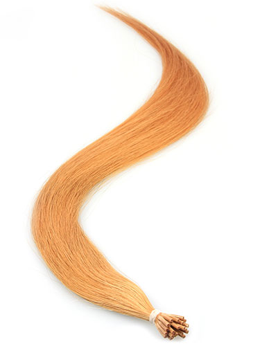 I&K Pre Bonded Stick Tip Human Hair Extensions #27-Strawberry Blonde 22 inch