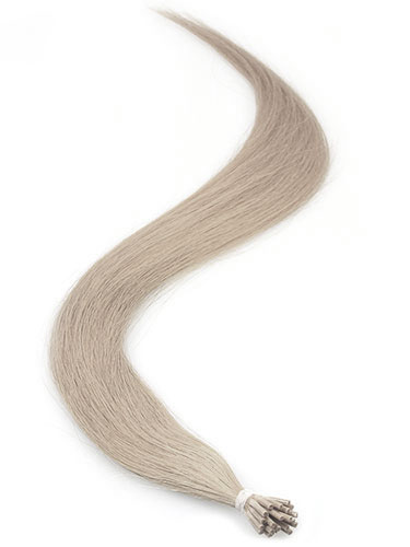 I&K Pre Bonded Stick Tip Human Hair Extensions #Grey Blonde 22 inch