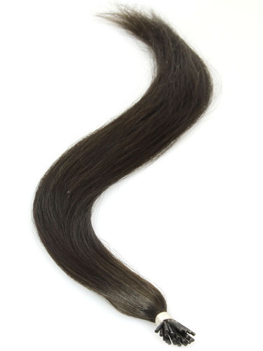 I&K Remy Pre Bonded Stick Tip Hair Extensions #2-Darkest Brown 22 inch