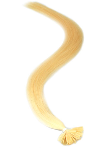 I&K Remy Pre Bonded Nail Tip Hair Extensions #22-Medium Blonde 18 inch