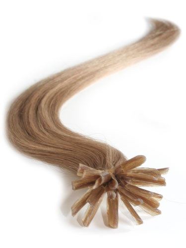 I&K Pre Bonded Nail Tip Human Hair Extensions #18-Ash Blonde 14 inch