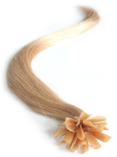 I&K Pre Bonded Nail Tip Human Hair Extensions #20-Dark Blonde 18 inch