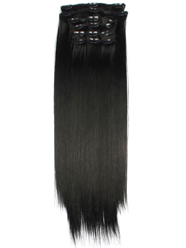 Fabulous Clip In Synthetic Hair Extensions - Full Head