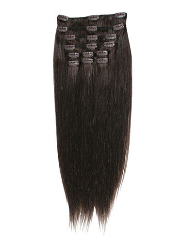 I&K Clip In Synthetic Mix Hair Extensions - Full Head