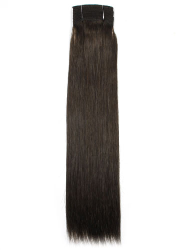 I&K Cuticle Weft Remy Hair Extensions #2-Darkest Brown 22 inch