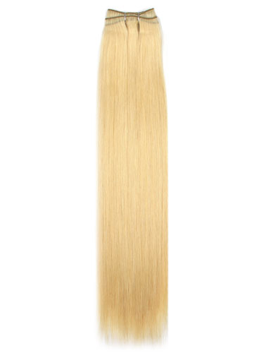 I&K Cuticle Weft Remy Hair Extensions #24-Light Blonde 18 inch