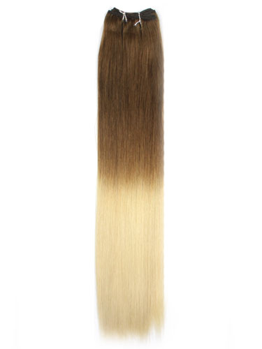 I&K Cuticle Weft Remy Hair Extensions #T4/613 22 inch