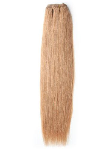I&K Gold Weave Straight Human Hair Extensions #27-Strawberry Blonde 22 inch
