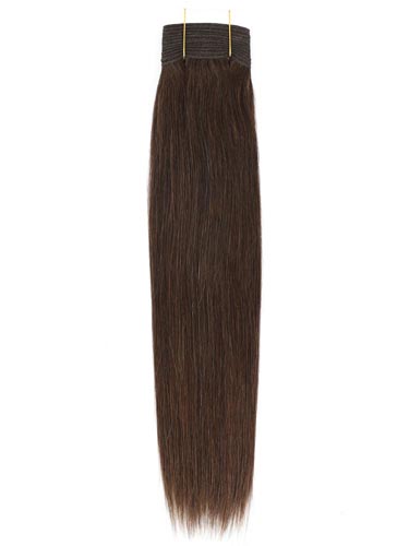 I&K Gold Weave Straight Human Hair Extensions #2-Darkest Brown 26 inch