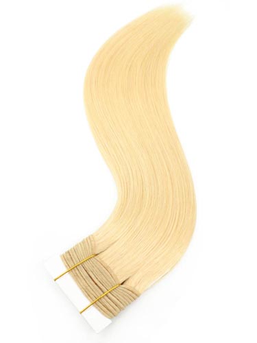I&K Gold Weave Straight Human Hair Extensions #613-Lightest Blonde 26 inch