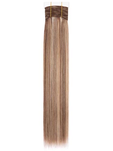 I&K Gold Weave Straight Human Hair Extensions #6/613 22 inch