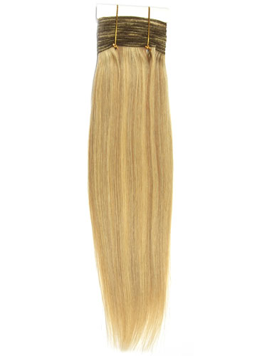 I&K Gold Weave Straight Human Hair Extensions #10/16 18 inch