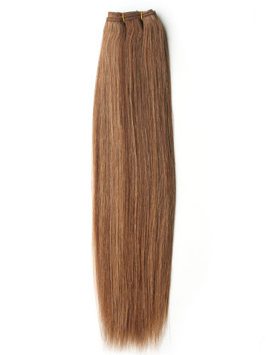 I&K Gold Weave Straight Human Hair Extensions #6/27 18 inch