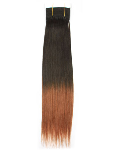 I&K Gold Weave Straight Human Hair Extensions #T2/30 22 inch