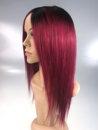 I&K Ombre Human Hair Full Head Wigs - Daisy #T1B/118
