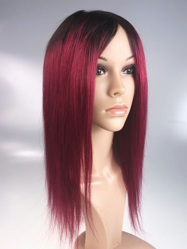I&K Ombre Human Hair Full Head Wigs - Daisy #T1B/118
