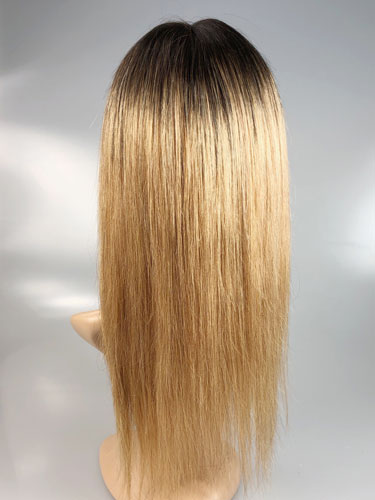 I&K Ombre Human Hair Full Head Wigs - Daisy #T1B/27