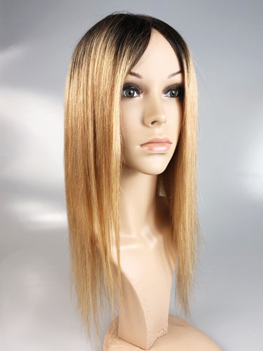 I&K Ombre Human Hair Full Head Wigs - Daisy #T1B/27
