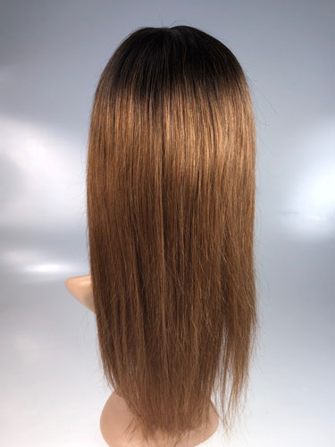I&K Ombre Human Hair Full Head Wigs - Daisy #T1B/30