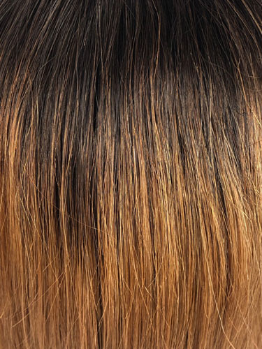 I&K Ombre Human Hair Full Head Wigs - Daisy #T1B/30