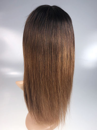 I&K Ombre Human Hair Full Head Wigs - Daisy #T1B/4/27