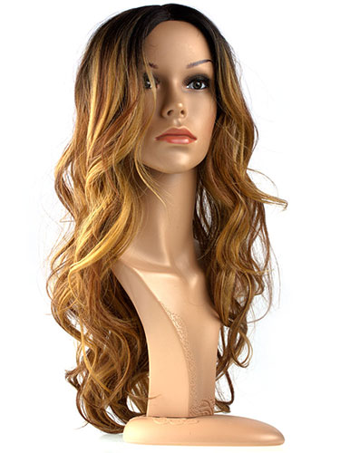 I&K Laura Ombre Beachy Waves Wig HHG-9112