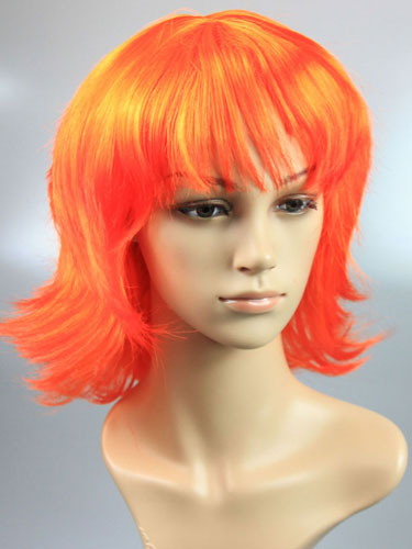 I&K Party Wig Double Colour #Double Orange