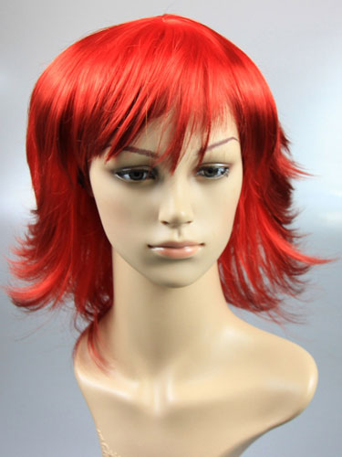 I&K Party Wig Double Colour #Double Red