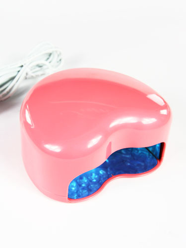 EZ Gel LED Heart Nail Lamp Dryer (3W) #Pink
