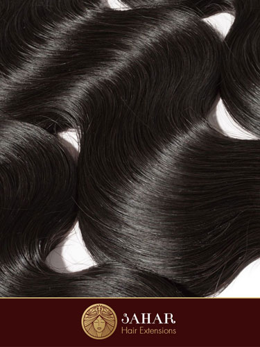 I&K Virgin Brazilian Weft Hair Extensions - Body Waves [7A] (100g)