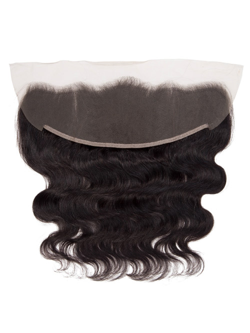 Sahar Unprocessed Peruvian Virgin Hair Front Lace Closure 4" x 13" (10A) - Body Wave