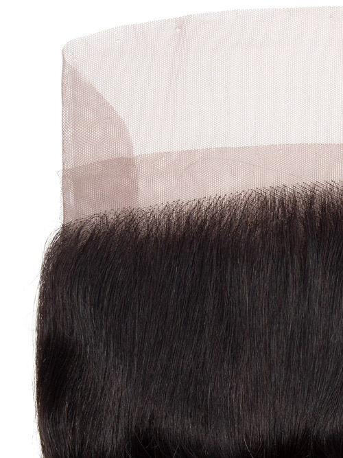 Sahar Unprocessed Brazilian Virgin Hair Front Lace Closure 4" x 13" (10A) - Body Wave
