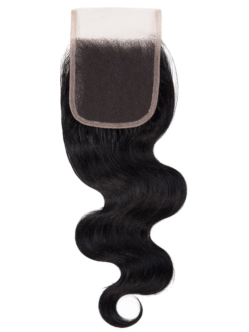 Sahar Unprocessed Brazilian Virgin Hair Top Lace Closure 4" x 4" (10A) - Body Wave