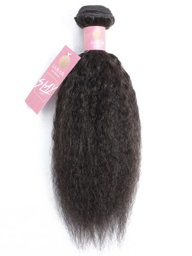 Sahar Slay Human Hair Extensions 100g (6A) - Kinky Straight