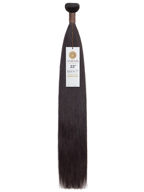 Sahar Unprocessed Brazilian Virgin Weft Hair Extensions 100g (10A) - Straight