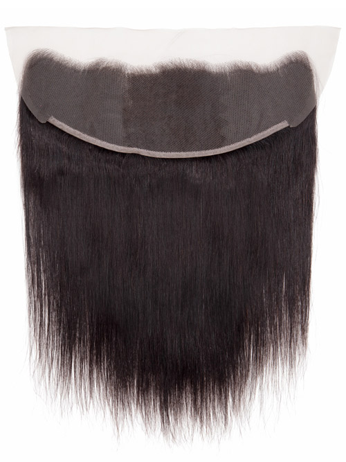 Sahar Unprocessed Peruvian Virgin Weft Hair Extensions Bundle (10A) - #Natural Black Straight