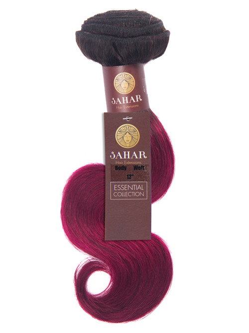 Sahar Essential Virgin Remy Human Hair Extensions 100g (8A) - Body Wave #OT118 12 inch