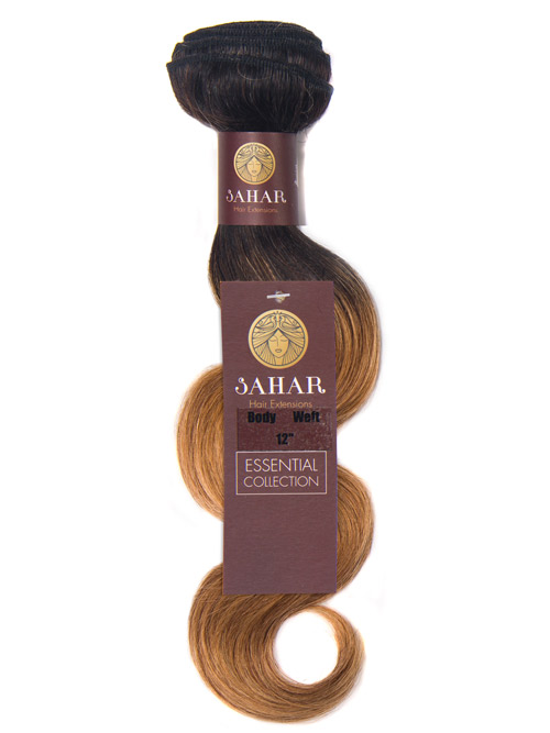 Sahar Essential Virgin Remy Human Hair Extensions 100g (8A) - Body Wave #OT27 12 inch