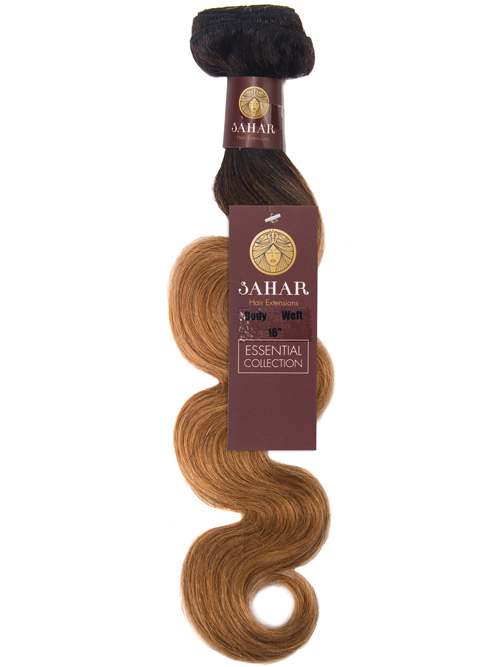 Sahar Essential Virgin Remy Human Hair Extensions 100g (8A) - Body Wave #OT27 16 inch
