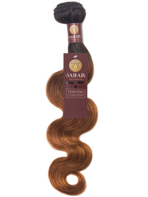 Sahar Essential Virgin Remy Human Hair Extensions 100g (8A) - Body Wave #OT30 16 inch