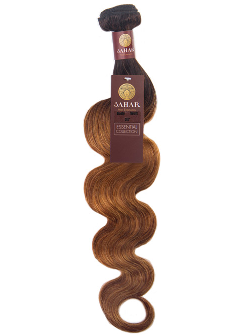 Sahar Essential Virgin Remy Human Hair Extensions 100g (8A) - Body Wave #OT30 26 inch