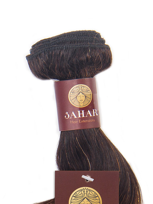 Sahar Essential Virgin Remy Human Hair Extensions 100g (8A) - Body Wave #OT30 12 inch