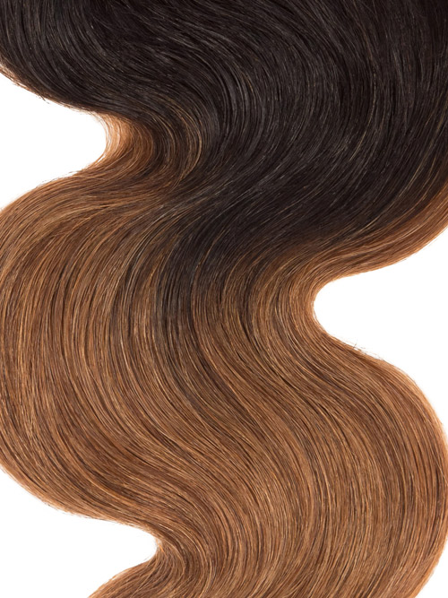 Sahar Essential Virgin Remy Human Hair Extensions 100g (8A) - Body Wave #OT30 20 inch
