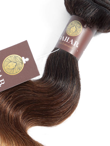 Sahar Essential Virgin Remy Human Hair Extensions 100g (8A) - Body Wave #OT/4/27 10 inch