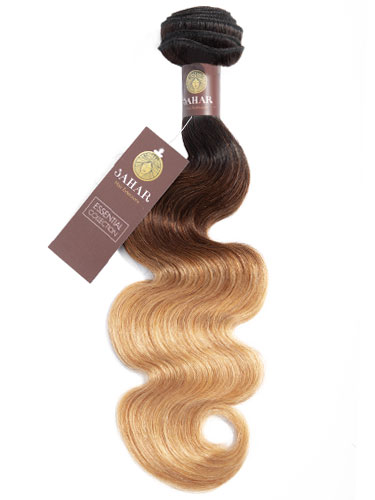 Sahar Essential Virgin Remy Human Hair Extensions 100g (8A) - Body Wave #OT/4/27 24 inch