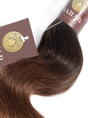 Sahar Essential Virgin Remy Human Hair Extensions 100g (8A) - Body Wave #OT/4/30 14 inch