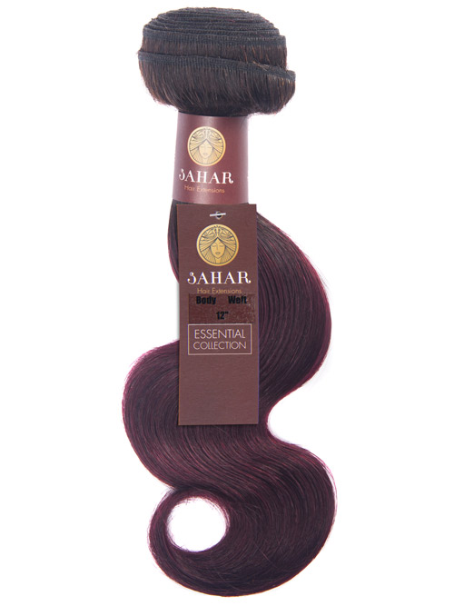 Sahar Essential Virgin Remy Human Hair Extensions 100g (8A) - Body Wave #OT99J 12 inch