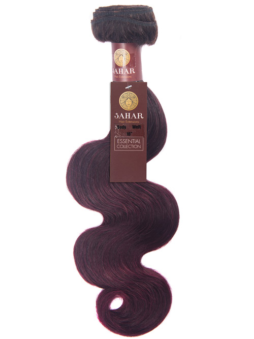 Sahar Essential Virgin Remy Human Hair Extensions 100g (8A) - Body Wave #OT99J 16 inch